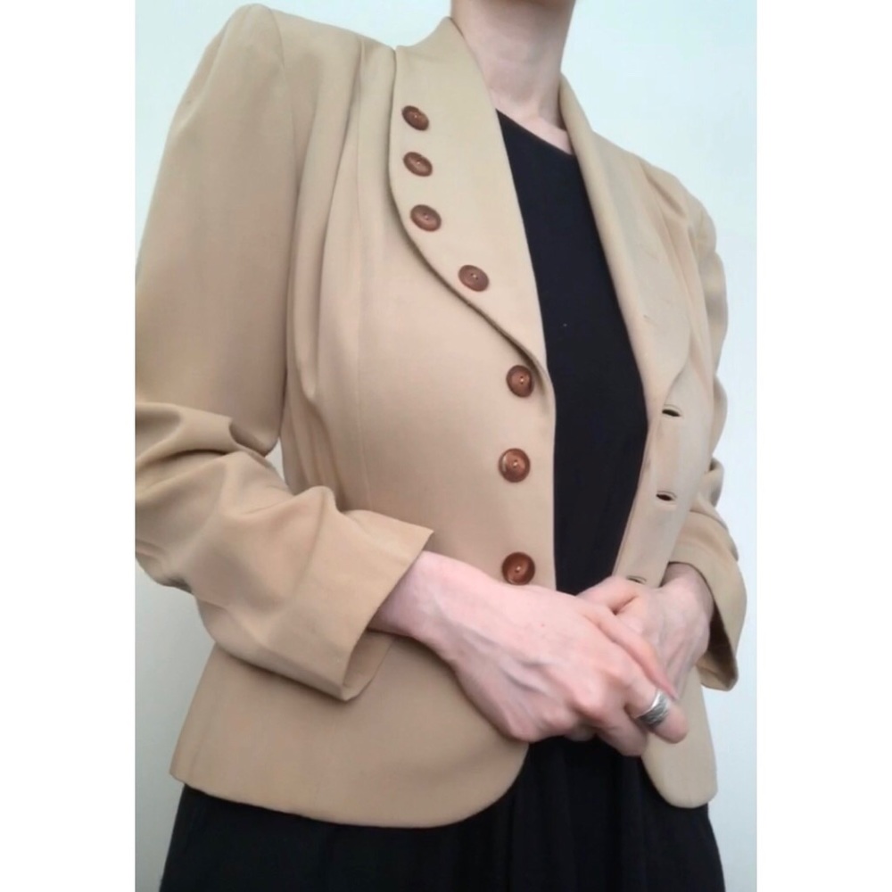 Vintage Forstmann Tan Women’s Blazer